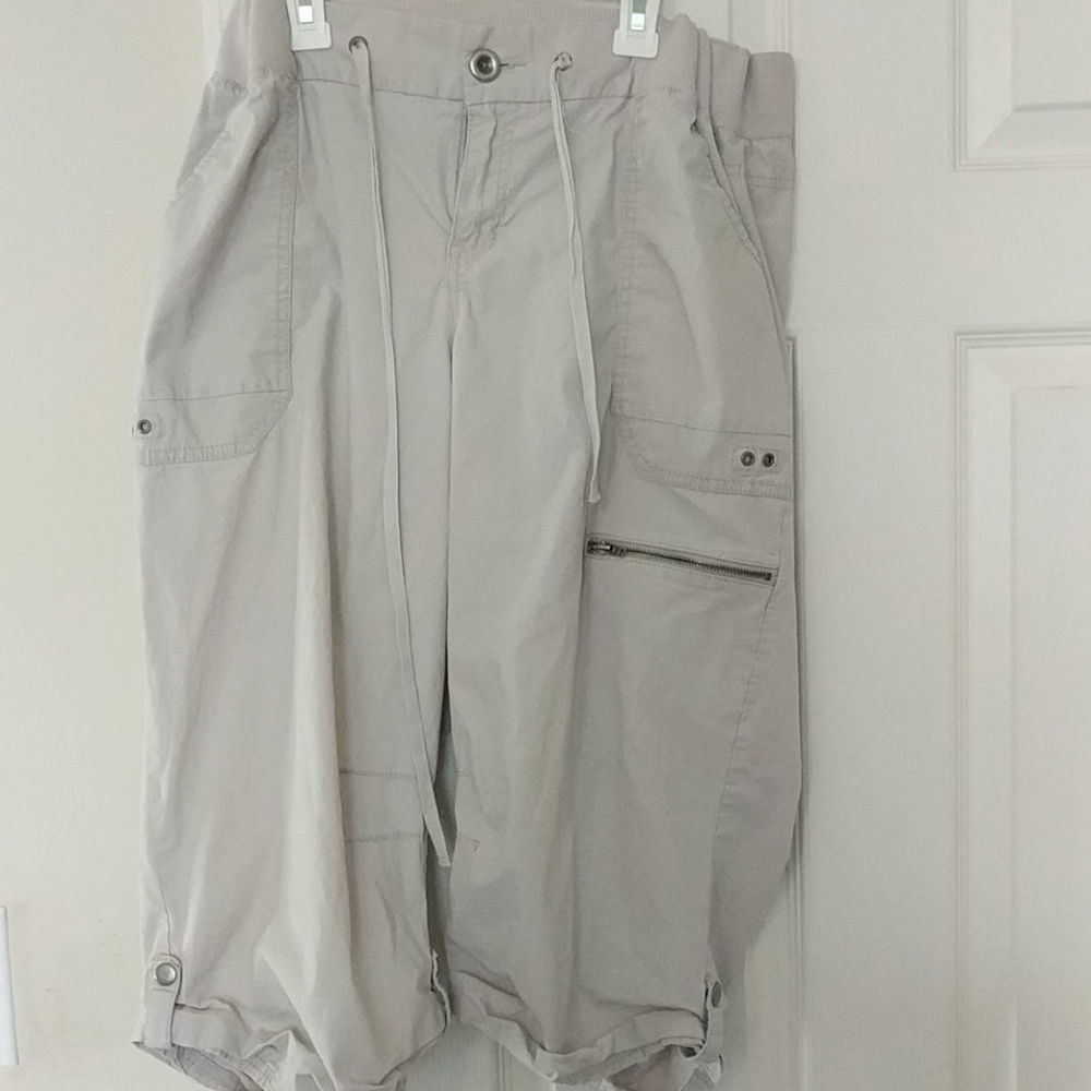 Beige Capris